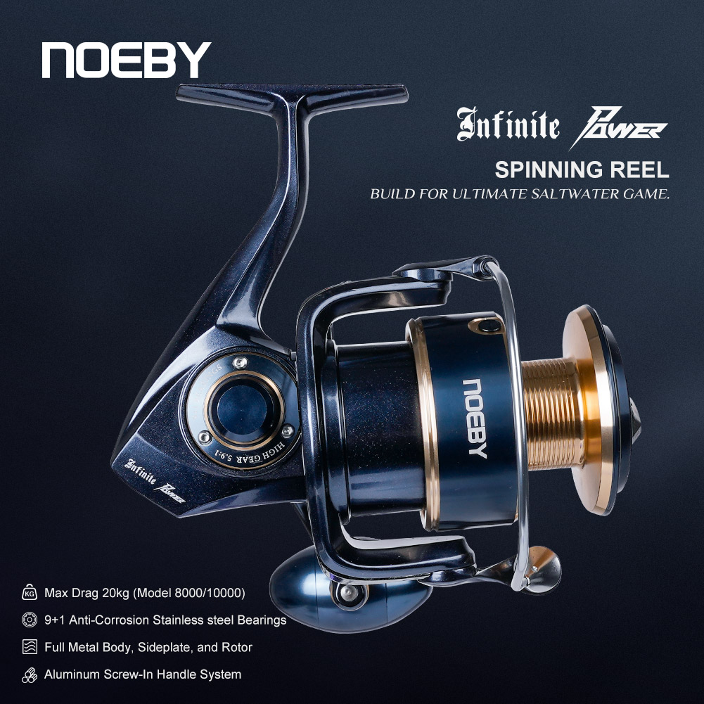 Noeby Infinite Power Spinning  - Shimano Reel Stradic recension och pris