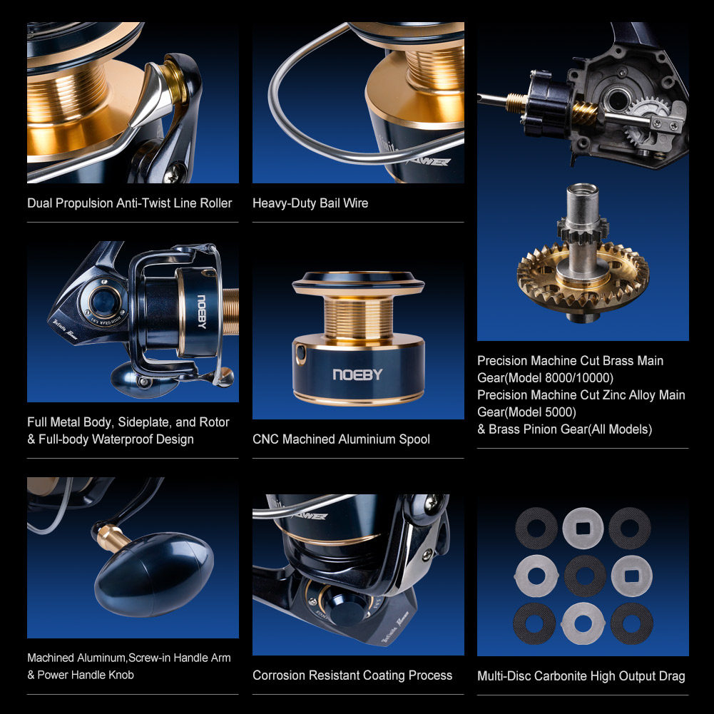 Noeby Infinite Power Spinning  - Shimano Reel Stradic recension och pris