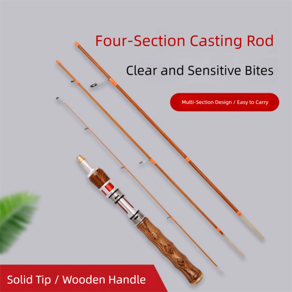 High Quality 4 Sections Spinni - Fishing Rod Spinning recension och pris