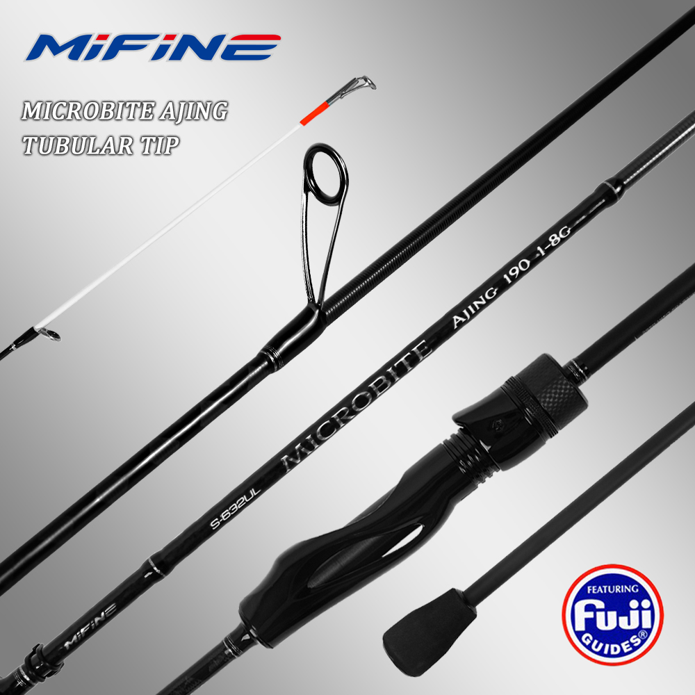 MIFINE MICROBITE AJING Spinnin - Fishing Rod Carbon Fiber recension och pris