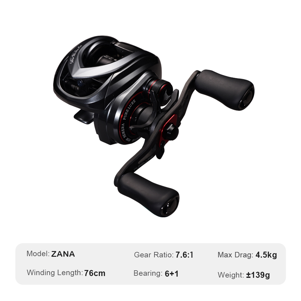 PURELURE ZANA 139g Aluminum Al - Daiwa Reel Fuego recension och pris