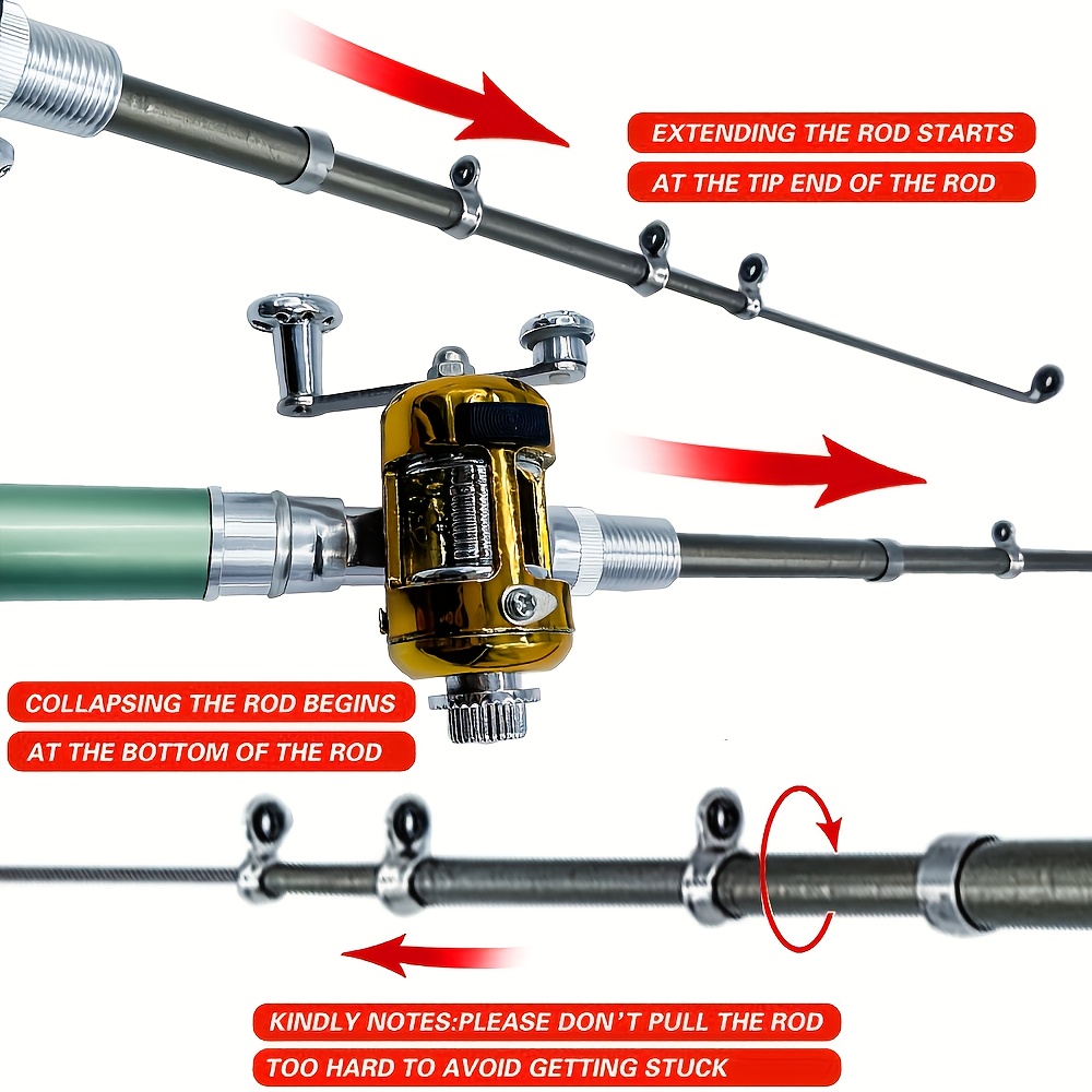 Pocket Ice Fishing Rod & Reel  - Penn Reel Fierce recension och pris