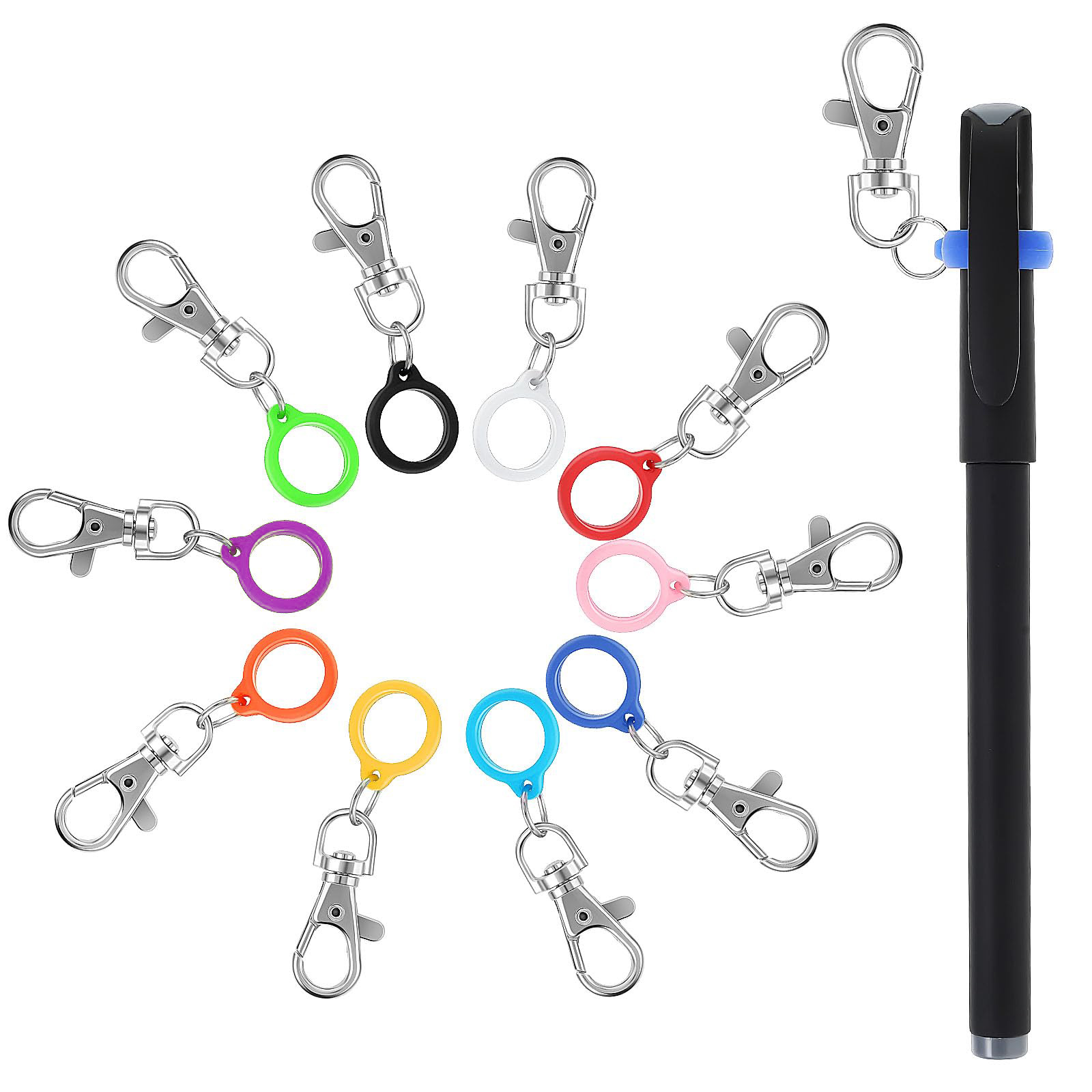 10Pcs Silicone Pen Clip Lobste - Penn Reel Fierce recension och pris