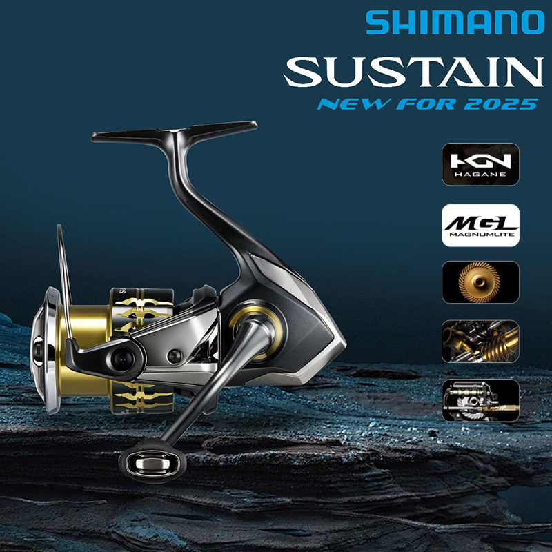 SHIMANO 2025 SUSTAIN Spinning  - Shimano Reel Sustain recension och pris